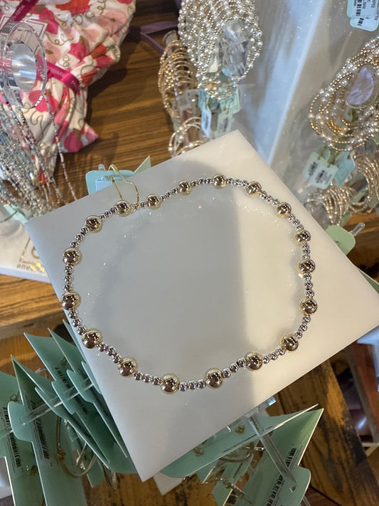 Classic sincerity pattern 5mm bead bracelet