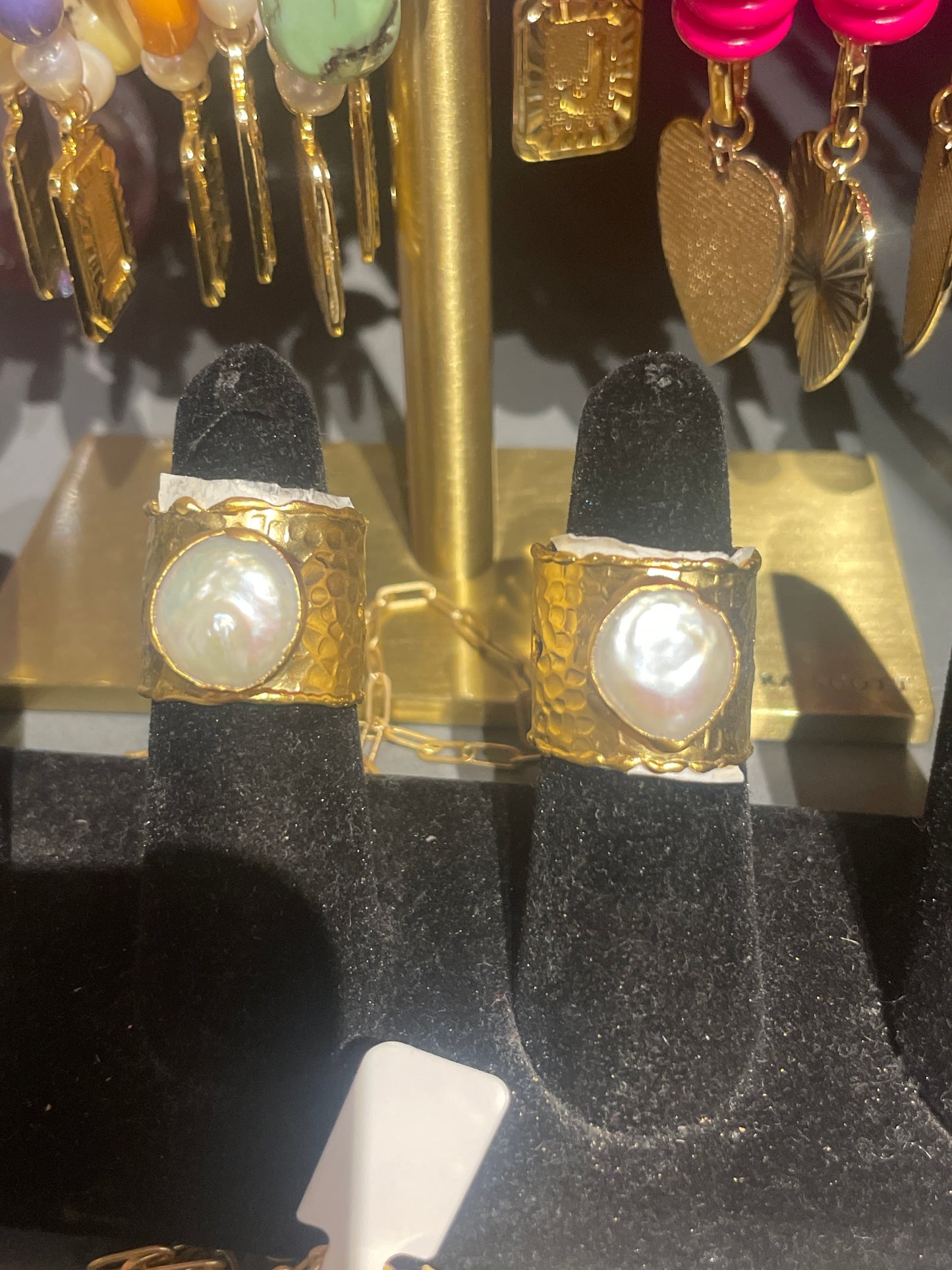 Pearl Cuff Ring