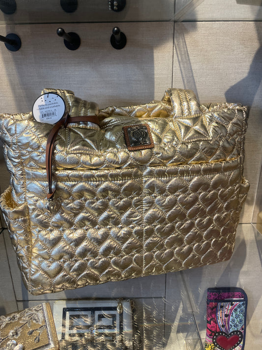 big gold Kameron bag