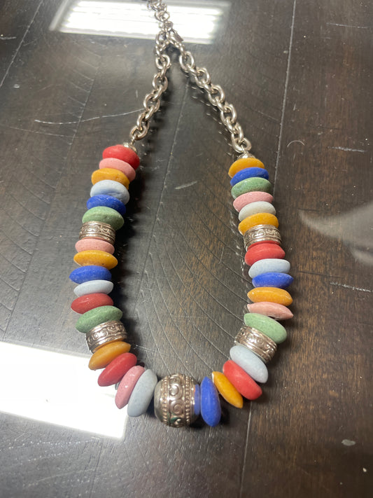 MINGLE MEDLEY BEAD SPHERE NECKLACE