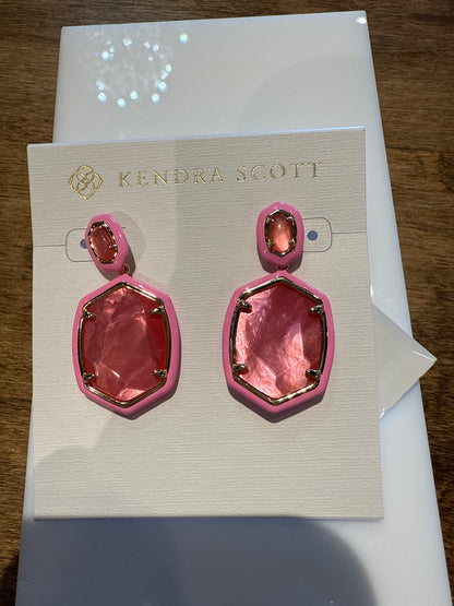 Daphne Enamel drop earring