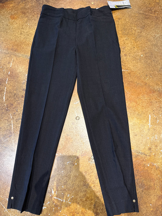 BLACK ANKLE PANT W/ FRONT POCKETS