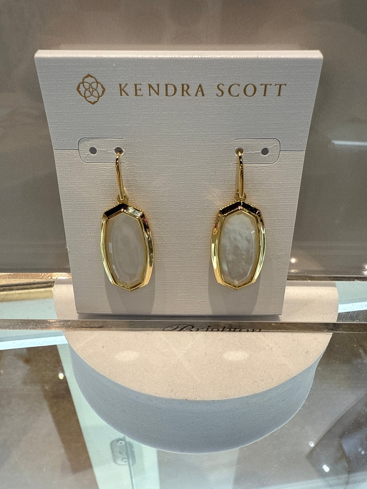 DANI BEZEL DROP EARRING