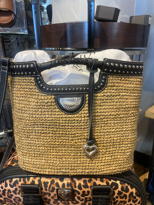 south hampton straw bag
