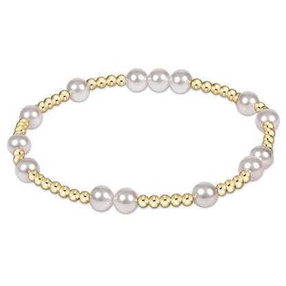 Hope Unwritten Bead  Bracelet - Pearl