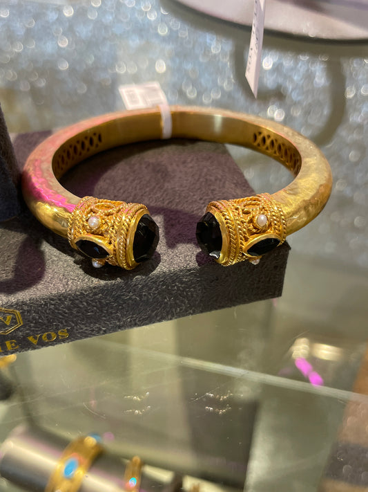 MONACO DEMI CUFFGOLD OBSIDIAN