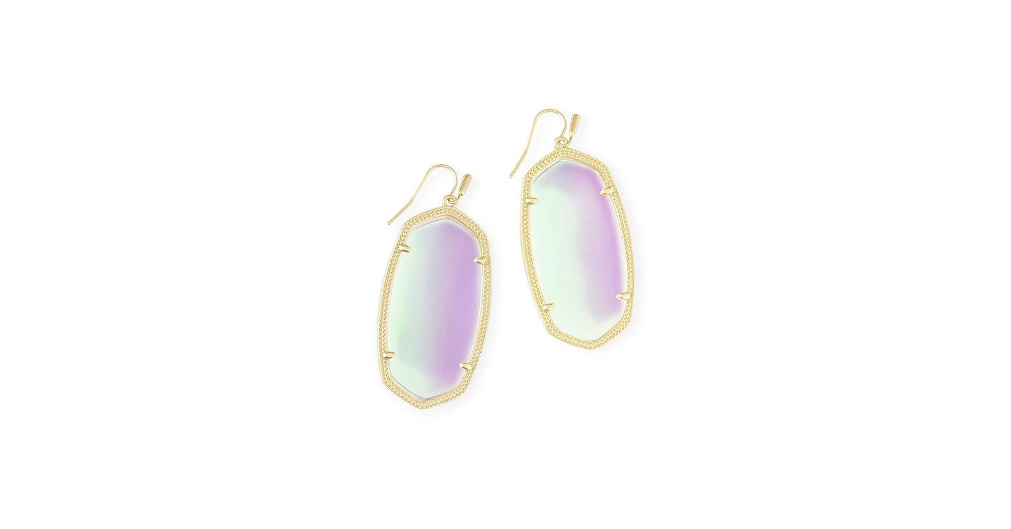 DANIELLE EARRING GOLD DICH GLS
