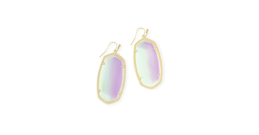 DANIELLE EARRING GOLD DICH GLS