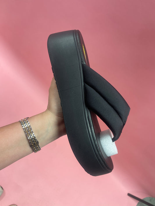 LA PAZ NEOPRENE PUFFY PLATFORM SANDAL