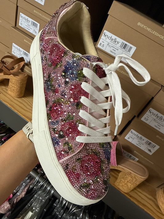 SPARKLE FLORAL SHOE