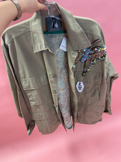 Jacket:Multi Brocade 416