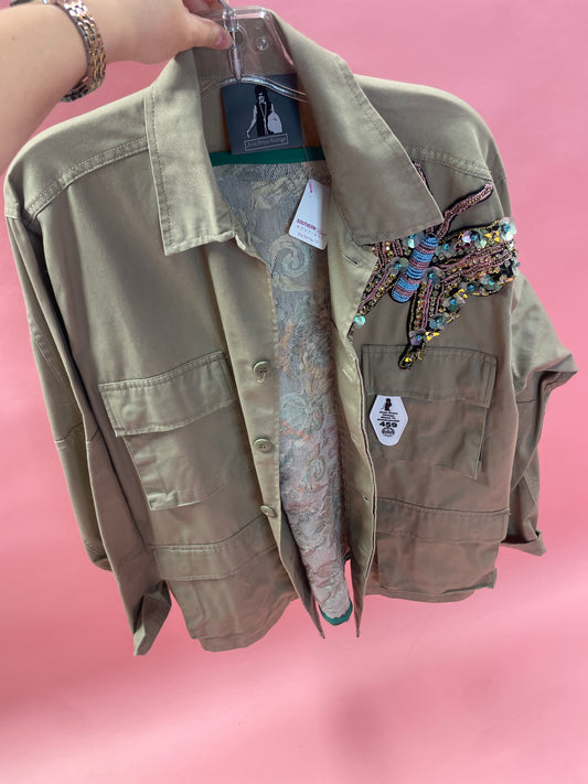 Jacket:Multi Brocade 416