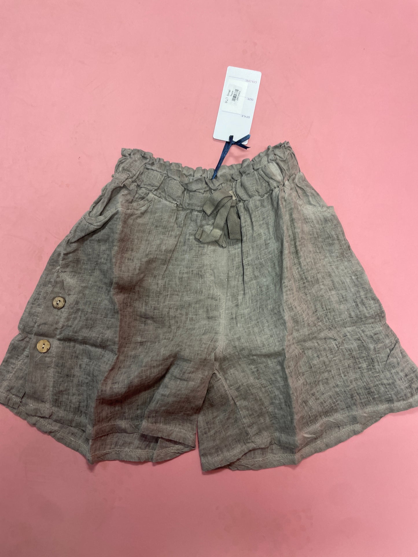 linen shorts