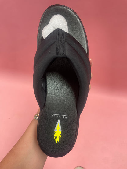 LA PAZ NEOPRENE PUFFY PLATFORM SANDAL
