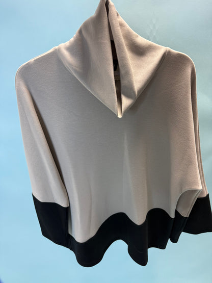 MIXED COLOR LONG SLEEVE SWEATER