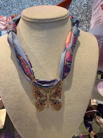 fun shaped scarf necklace