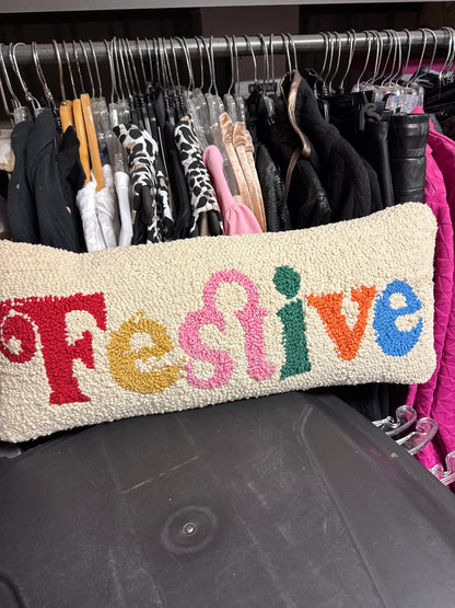 LET IT SNOW PILLOW