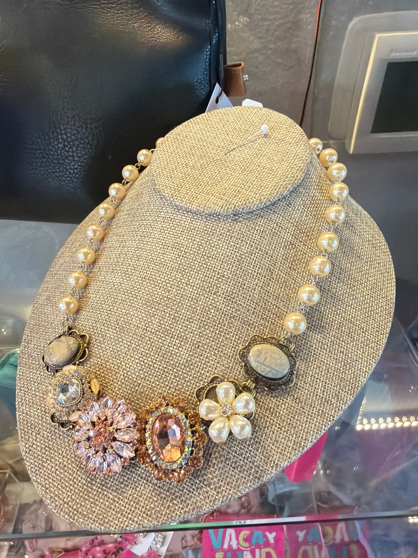 Vintage Gem Necklace