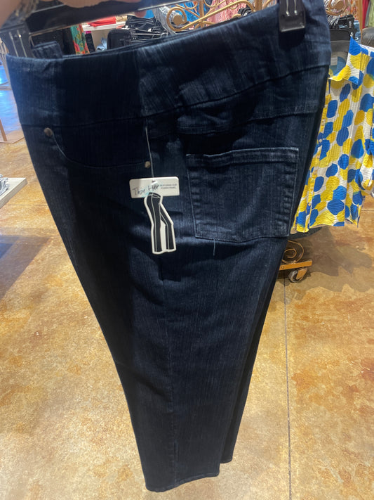 THIN HER DENIM P/O CROP