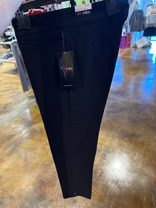black ankle pants
