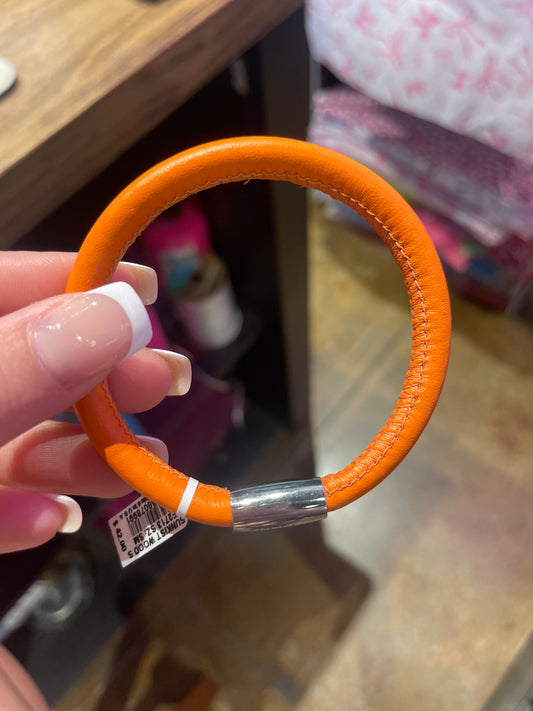 Orange wrap bracelet