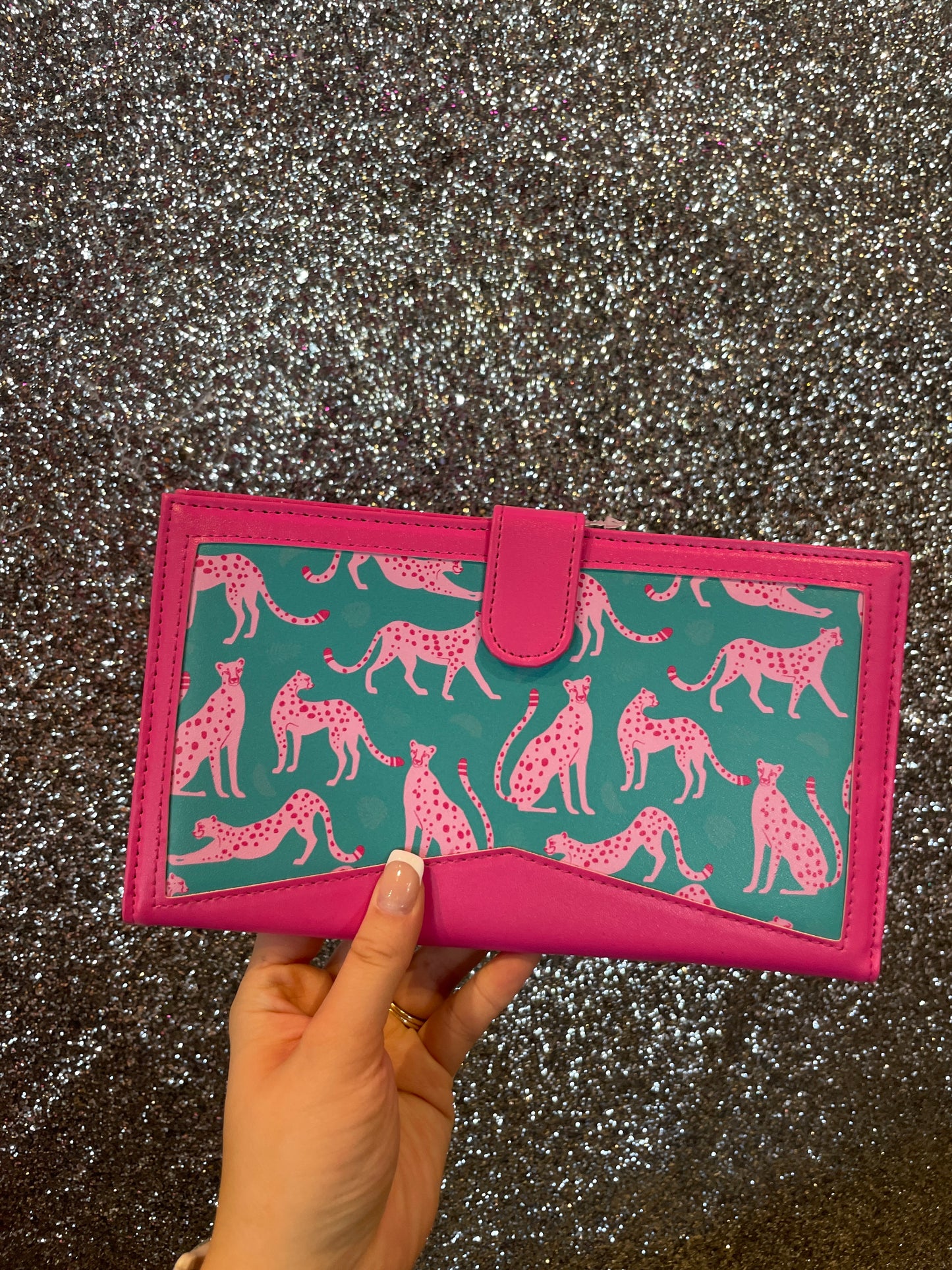 leopard wallet