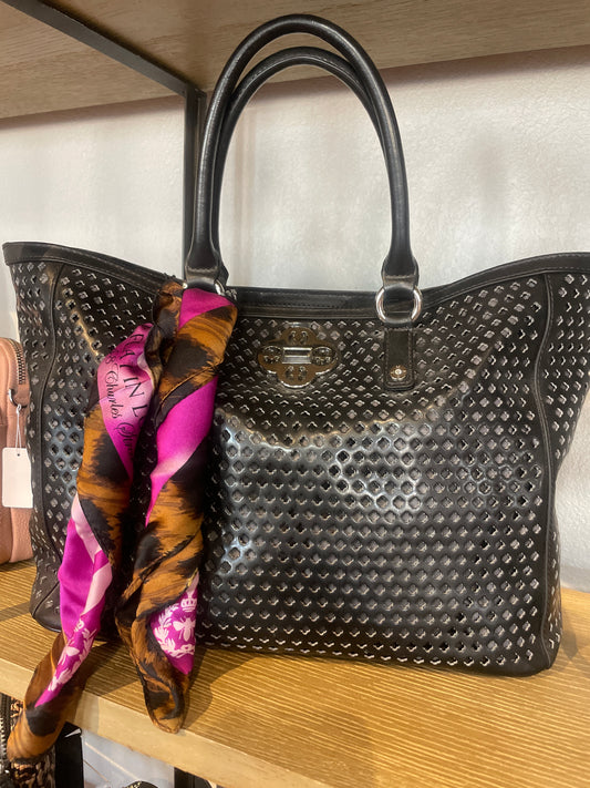 BLK MADEMOISELLE TOTE
