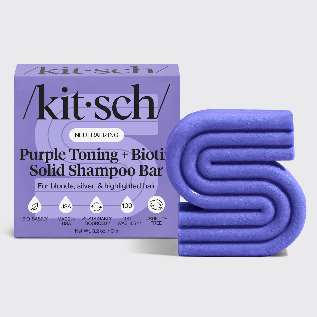 purple toning solid shampoo