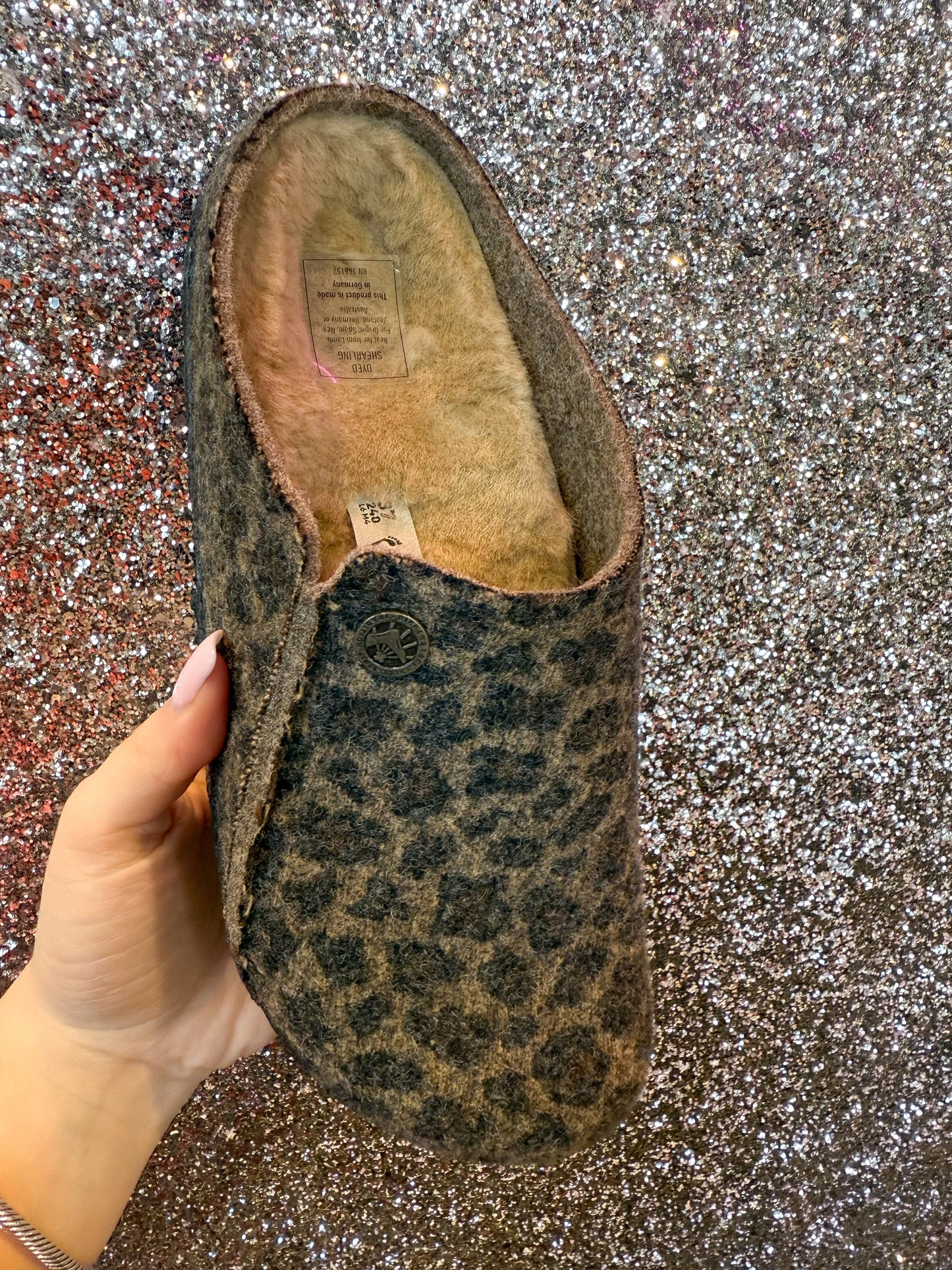 Zermatt Shearling Felt Leo Toffee N