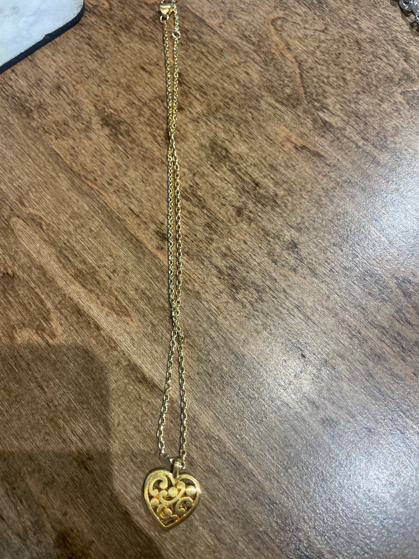contempo heart necklace