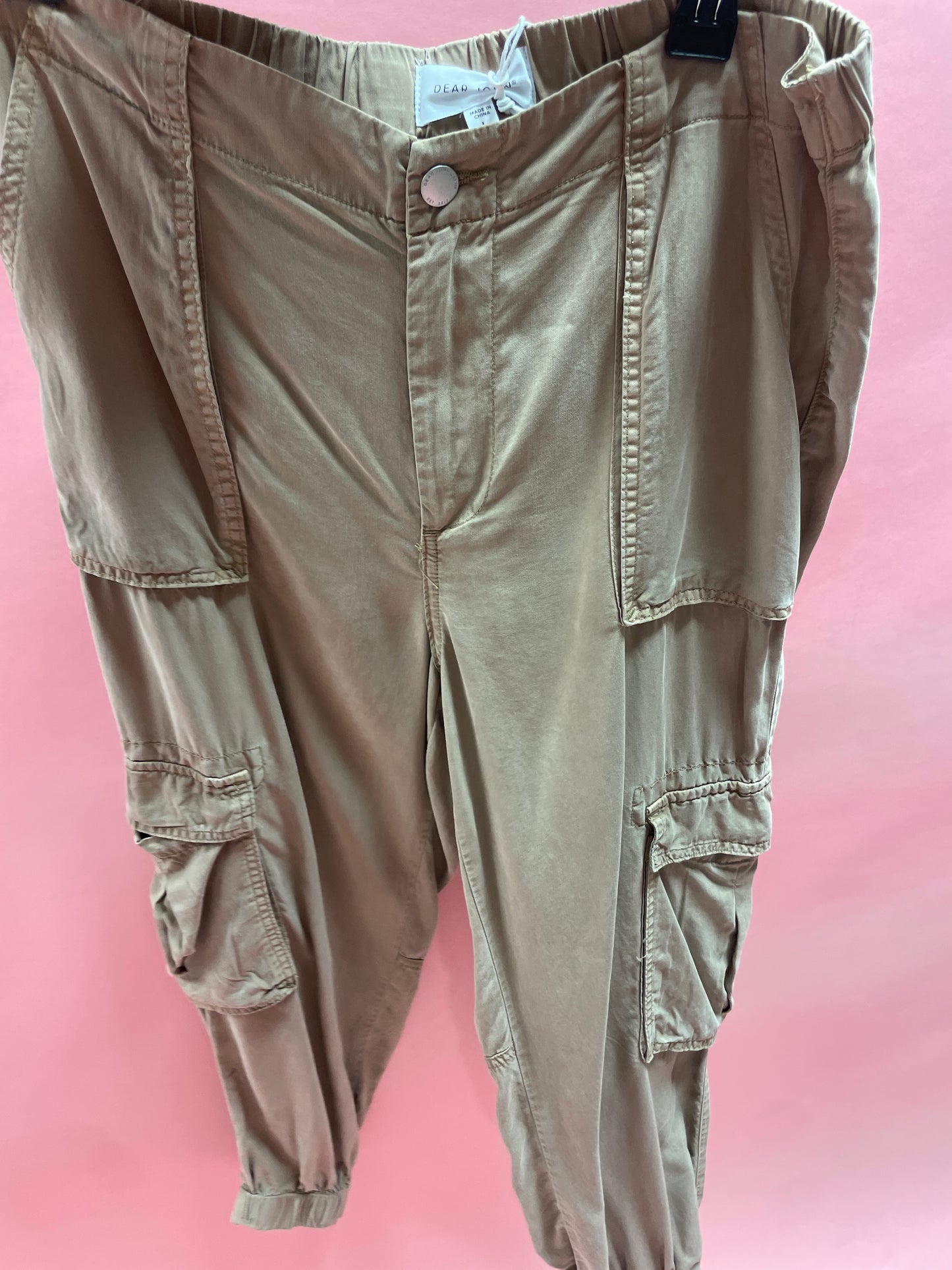 SANDY TAN CARGO JEANS