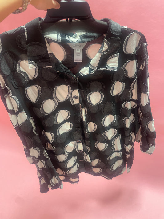 Roll Tab Button Front HI-LO Shirt