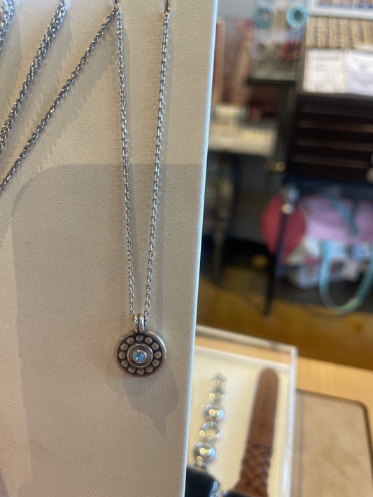 PEBBLE DOT MEDALI PT AQUA NK