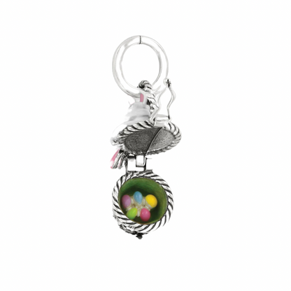 BUNNY BASKET CHARM