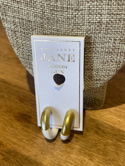 Small hoop earrings