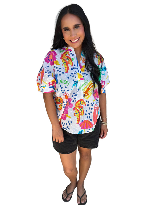 POPOVER DOLMAN TOP