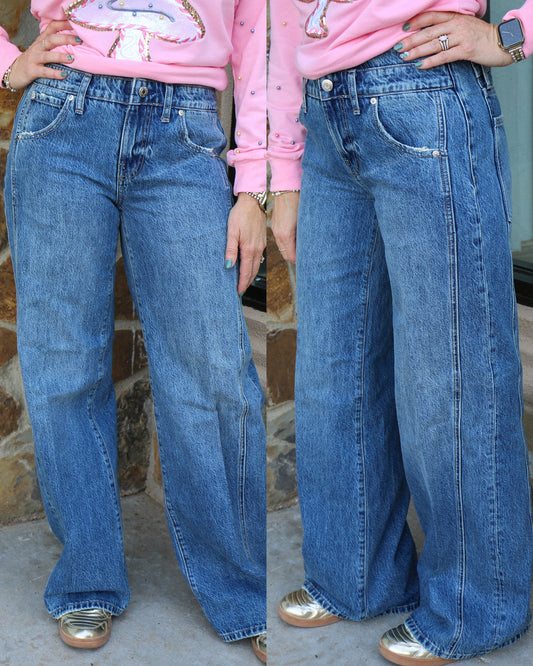 caleb high rise relaxed stacked waist