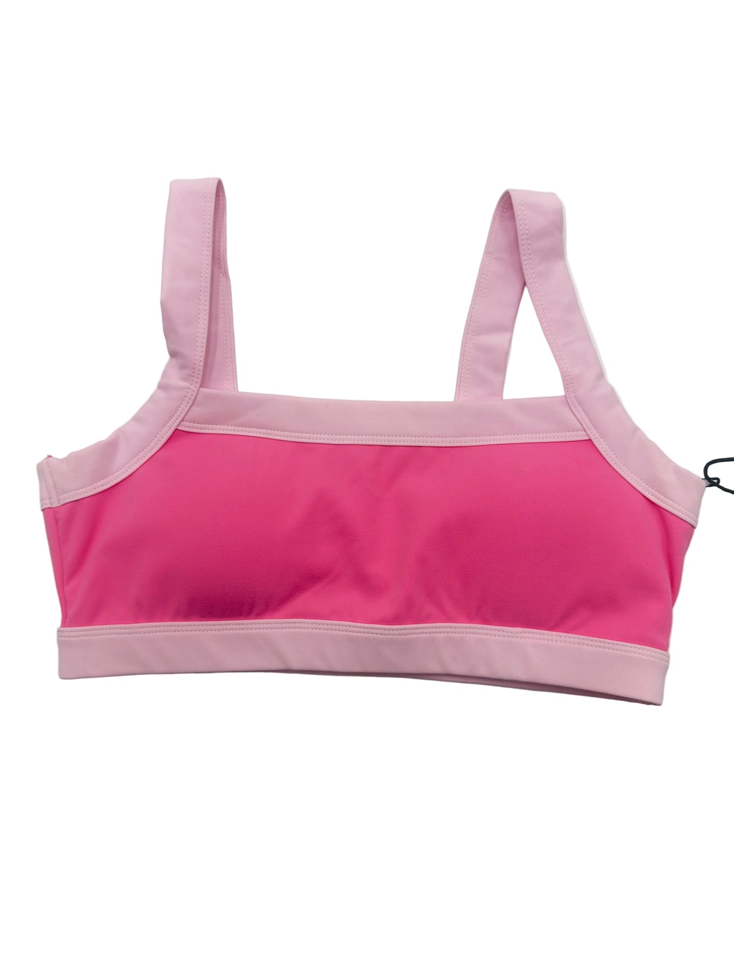 Pink contrast bra