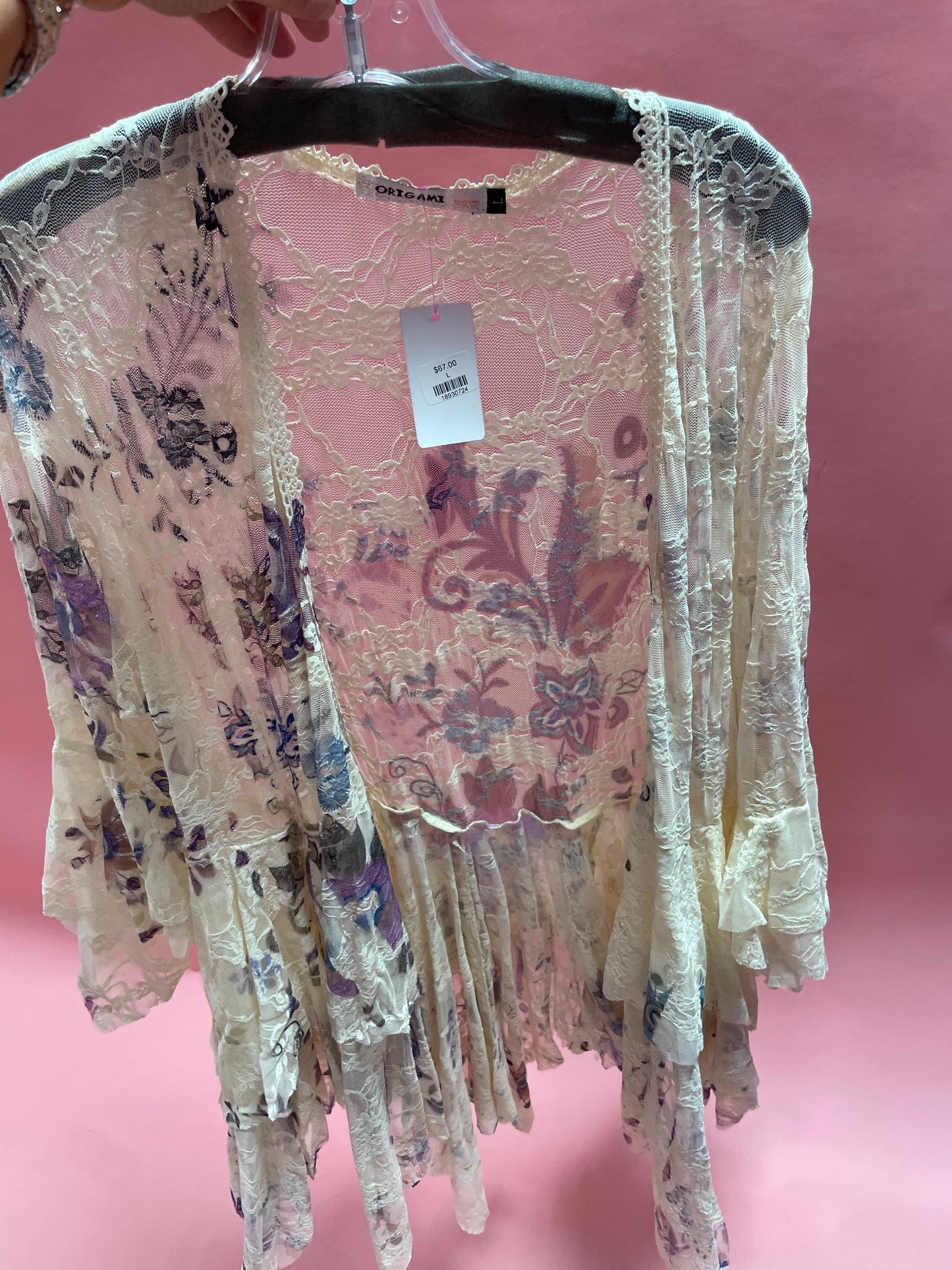All lace cardigan