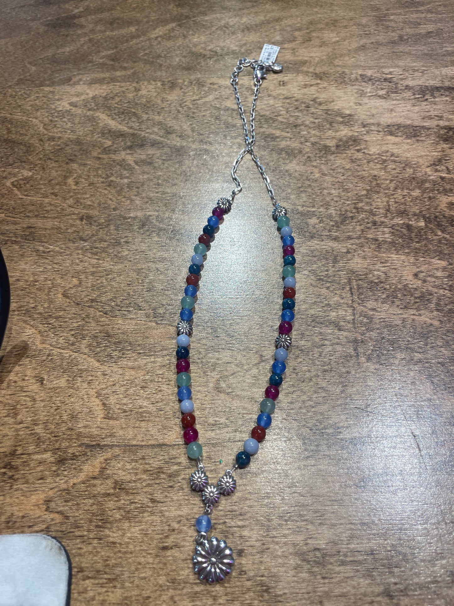 long rainbow necklace