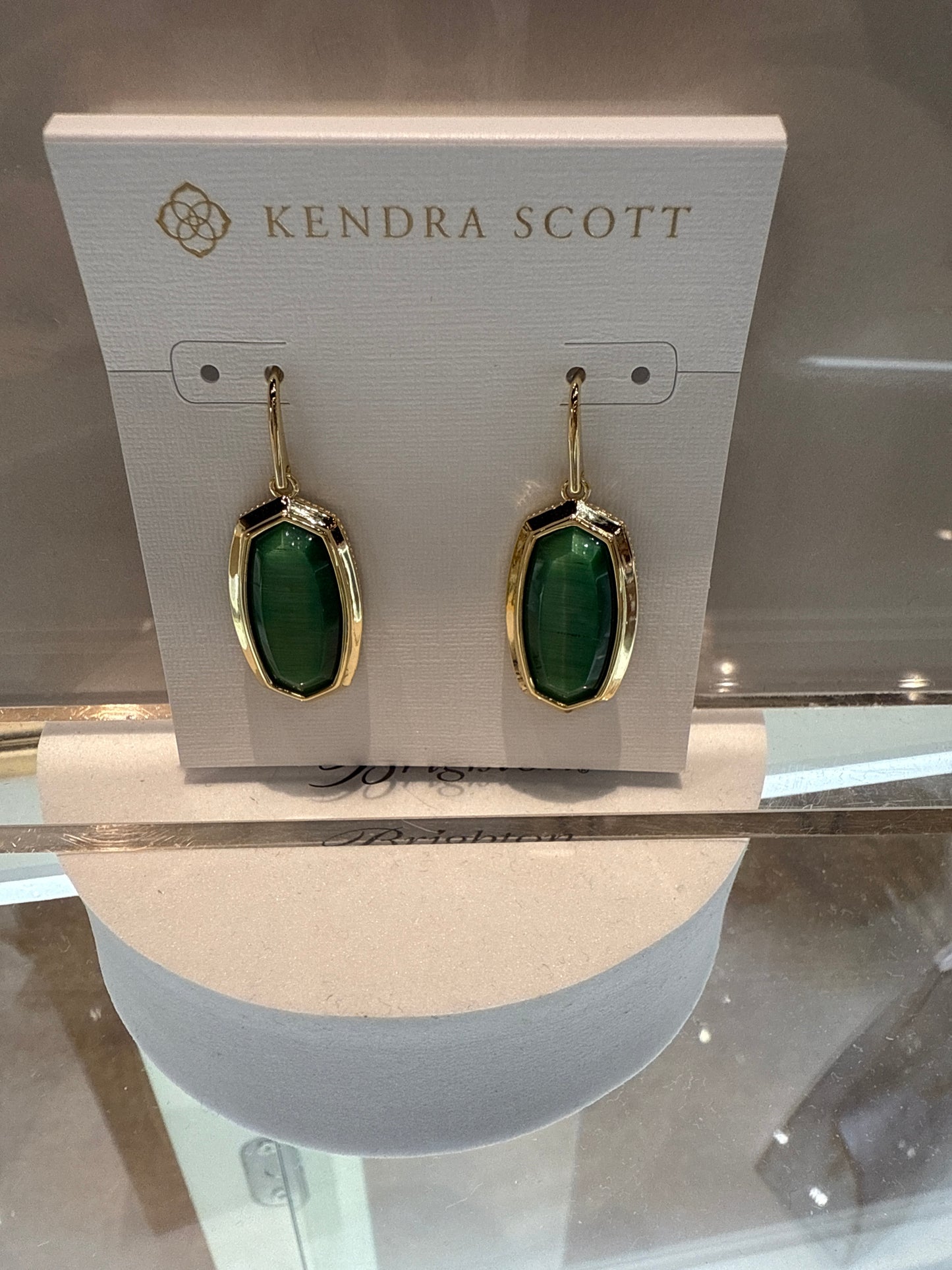 DANI BEZEL DROP EARRING