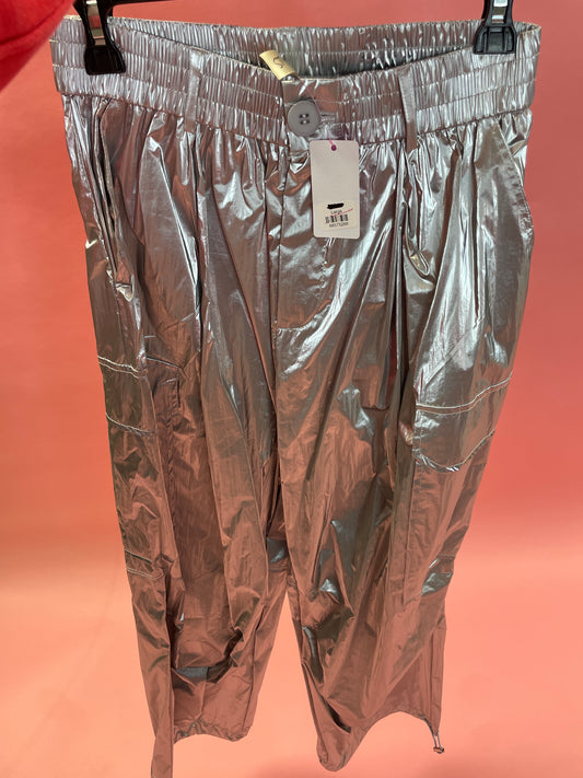 Silver Cargo Pants