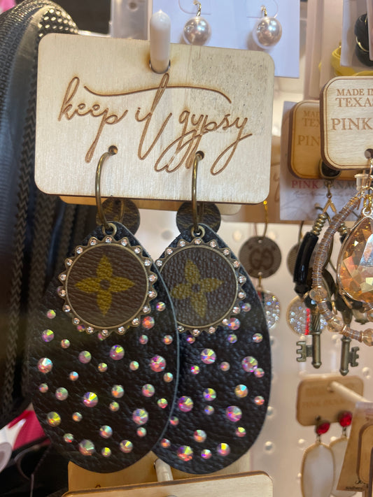 KEEP IT GYPSY DROP EYE EARRING