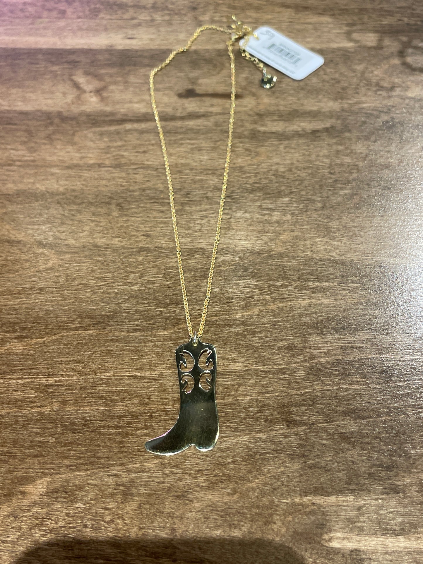 LACIE BOOT NECKLACE