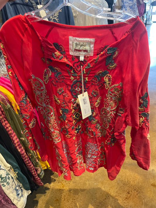 AKIRA BLOUSE MARS RED