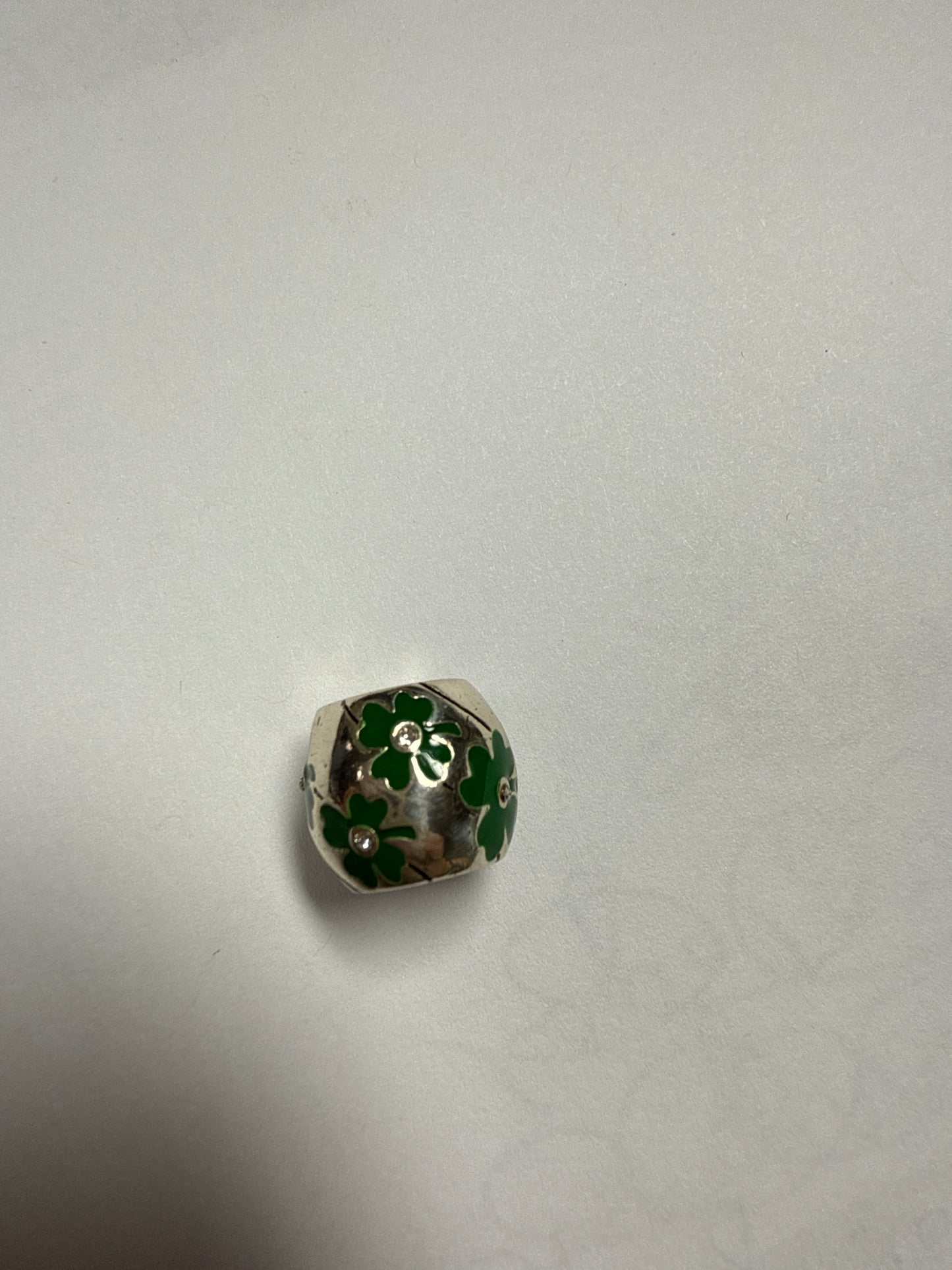 SIL/STN/ENML LUCKY DAY BEAD
