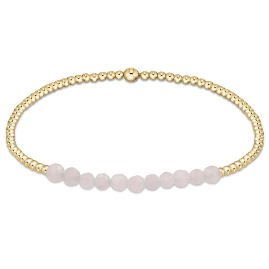 GOLD BLISS 2MM BEAD BRACELET