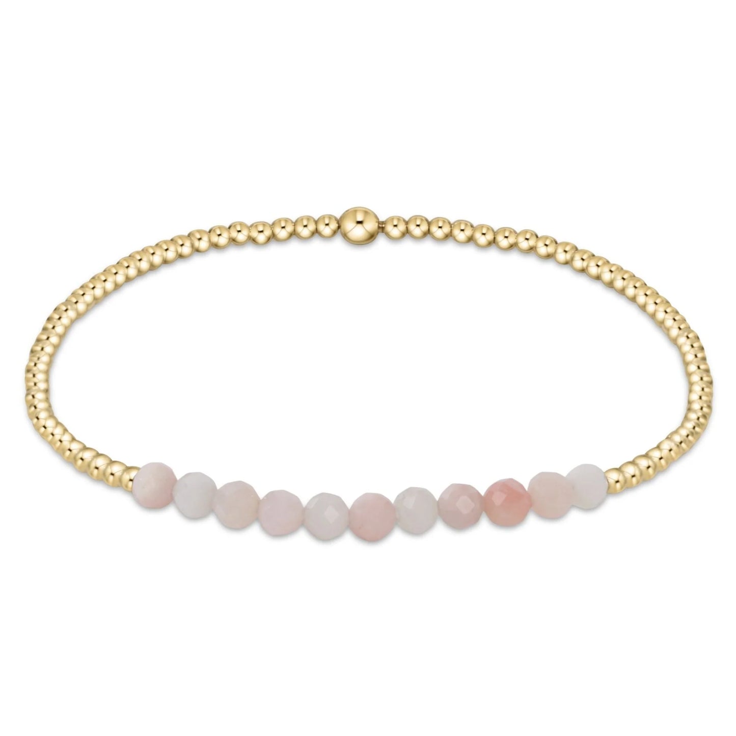 GOLD BLISS 2MM BEAD BRACELET