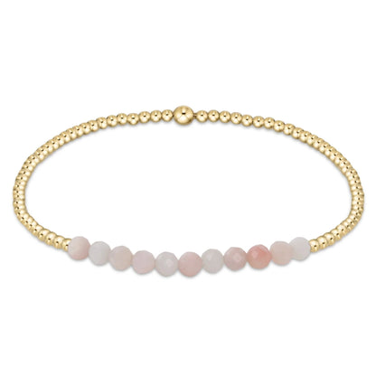 GOLD BLISS 2MM BEAD BRACELET