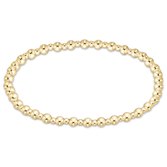 Greatful gold 3mm bracelet